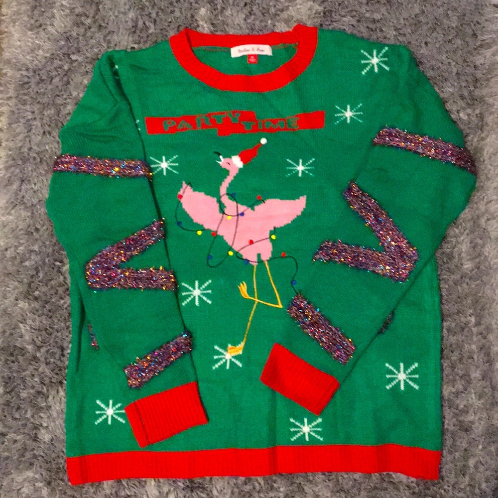 Flamingo Ugly Sweater